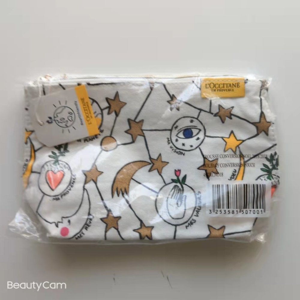 L'Occitane cosmetic bag
